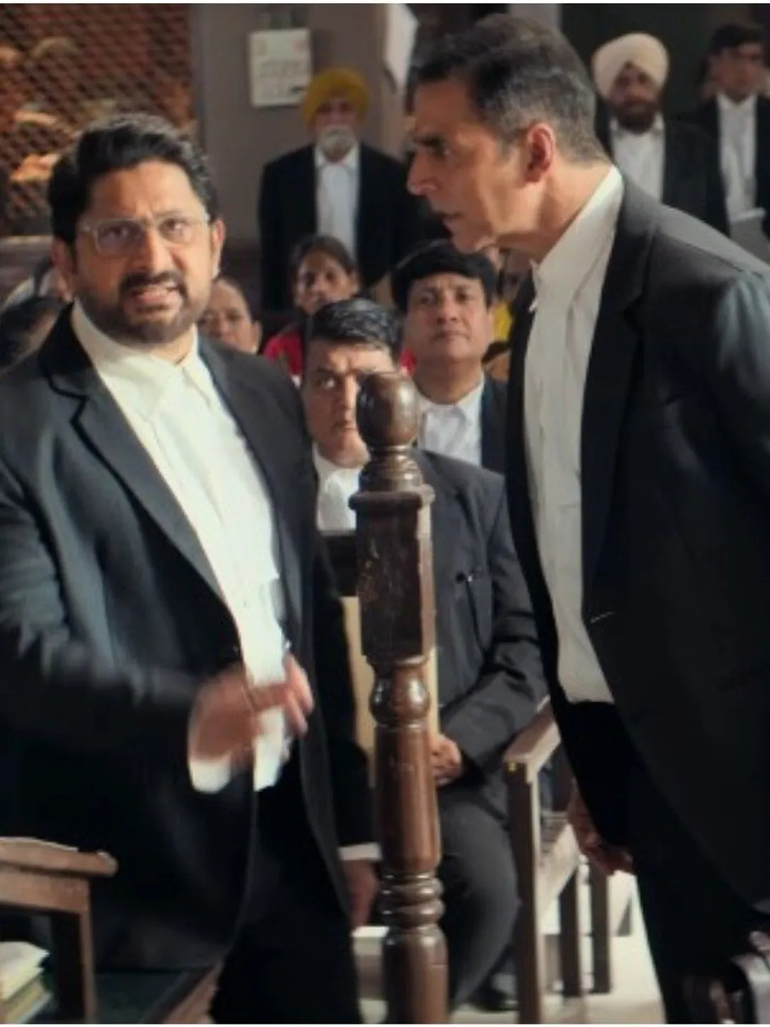 Jolly LLB 3 teaser Akshay Kumar Arshad Warsi courtroom clash turns into a  laugh riot