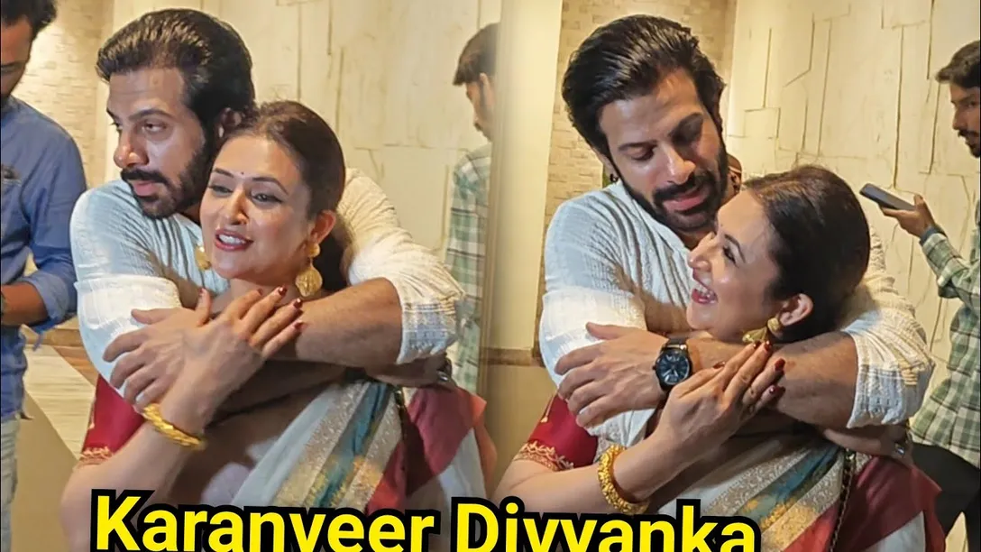 Karanveer Mehra With Divyanka Tripathi At Sandip Sikcand Ganpati Bappa  Celebration