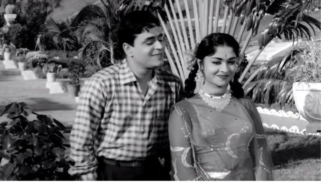Teri Pyari Pyari Surat Ko actress B Saroja Devi