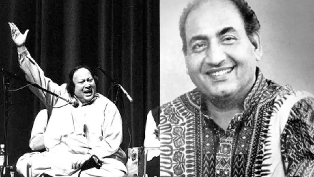 Is it right to compare Nusrat Fateh Ali Khan with Mohammed Rafi