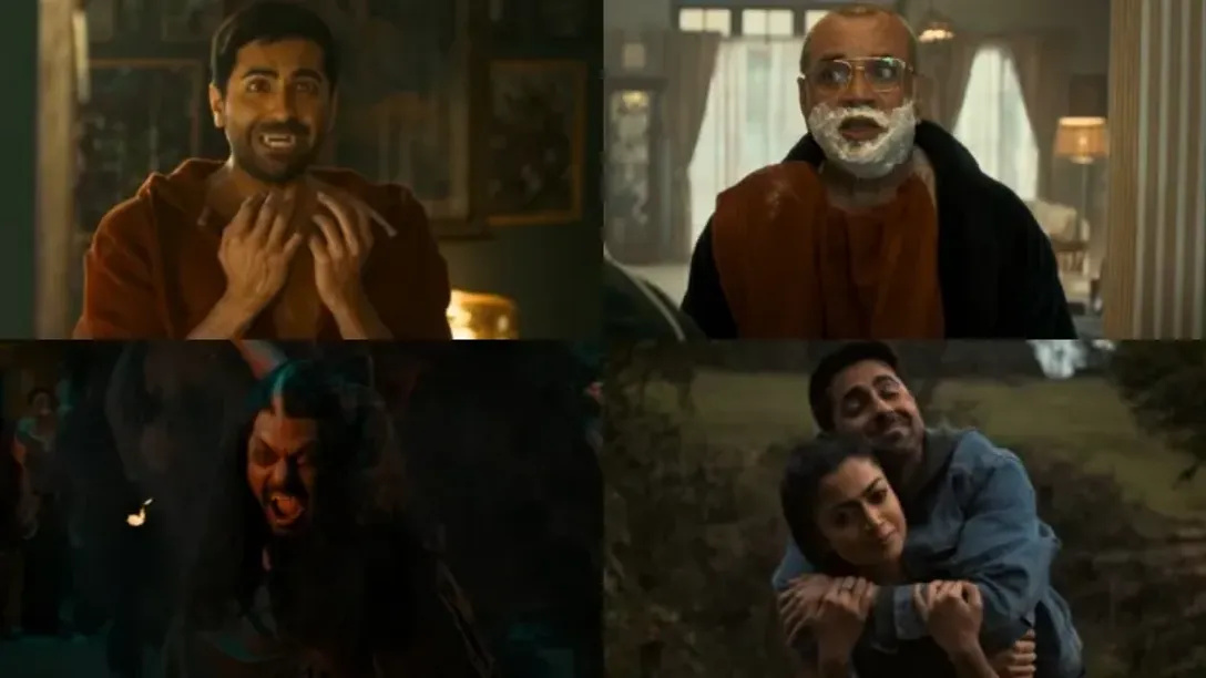 Thamma Trailer Out! 'Alok' Ayushmann Khurrana Fights 'Yakshasan' Nawazuddin  Siddiqui For His Love 'Taraka' Rashmika Mandanna Amid Bloodshed And Comedy-  Watch | Bollywood Bubble