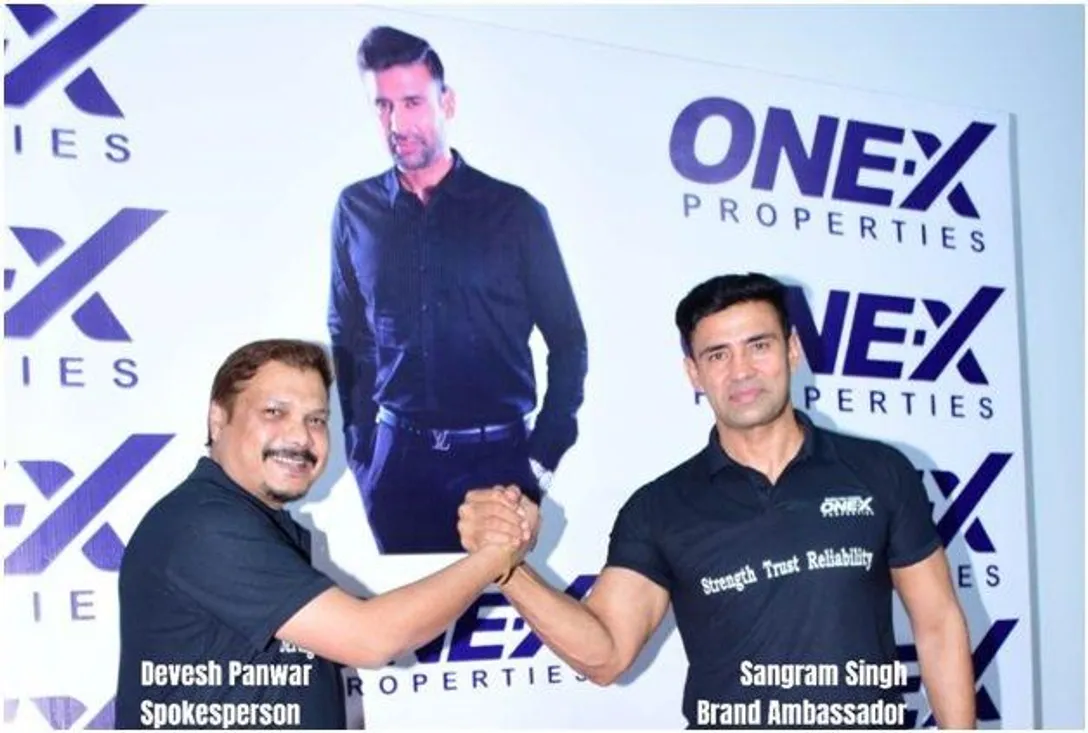 Actor–Wrestler–MMA Champ Sangram Singh Powers OneX Properties' Global Rise  As Brand Ambassador