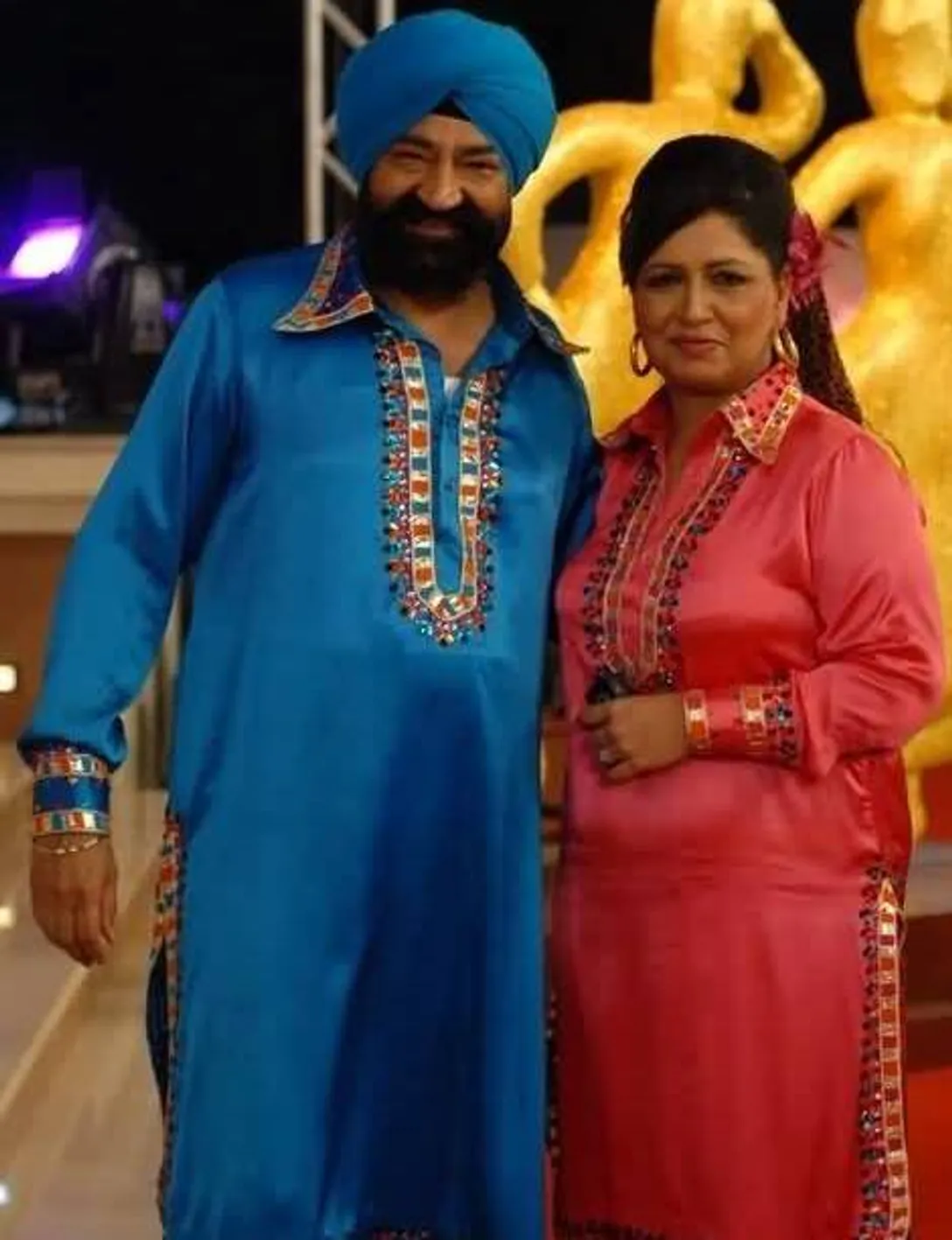 Jaspal Bhatti And Wife Savita In Nach Baliye TV Show - Desi Comments