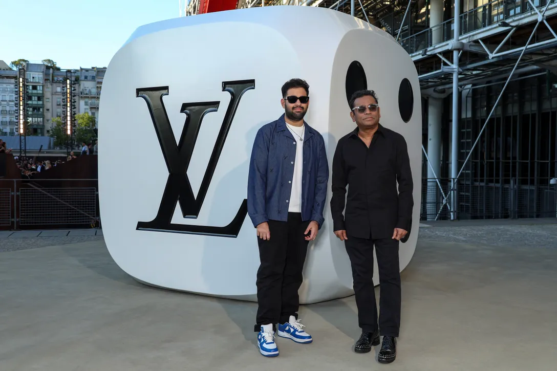 AR Rahman at Louis Vuitton's Menswear Spring_Summer 2026 at the Paris Fashion Week