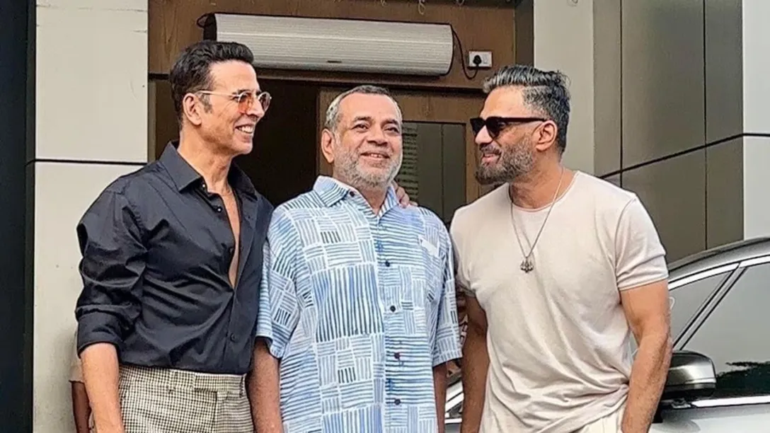 Suniel Shetty on Paresh Rawal Entry in Hera Pheri 3