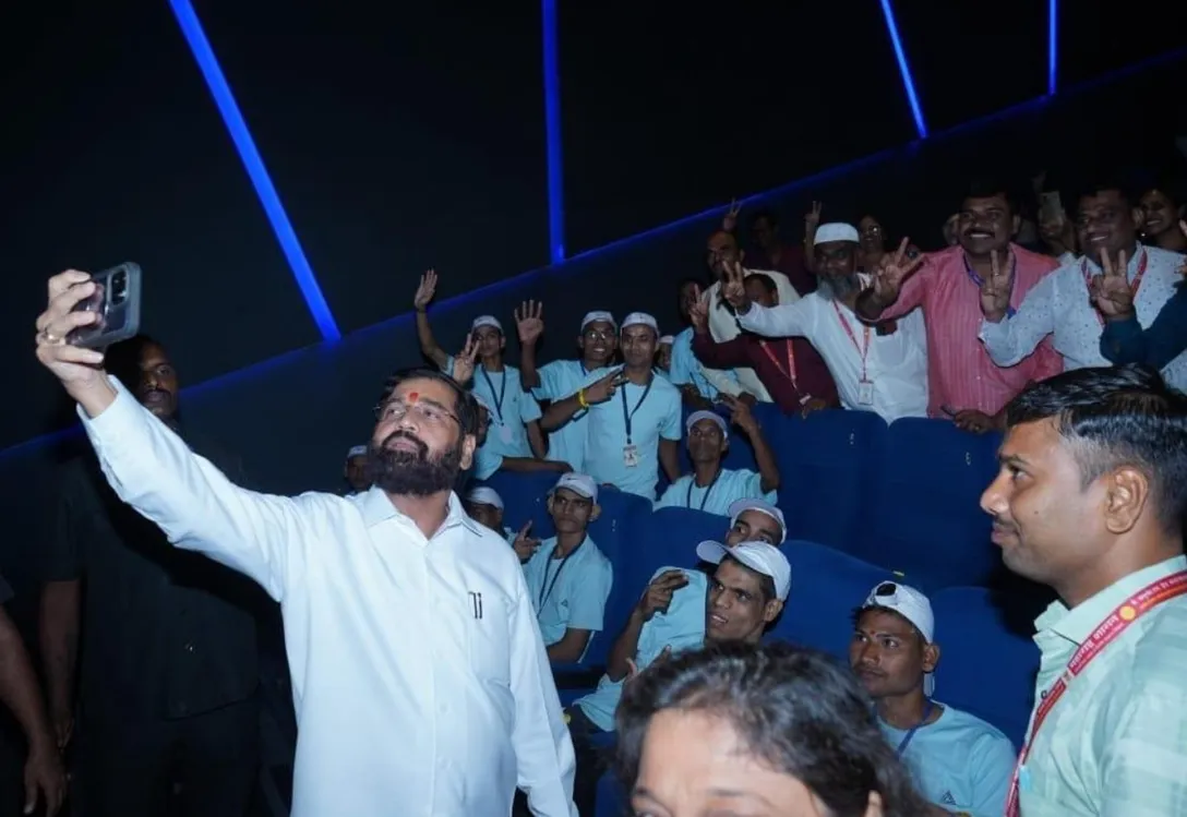 Maharashtra deputy CM Eknath Shinde and Aamir Khan