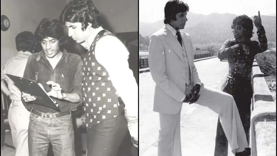 Chandra Barot and Amitabh Bachchan