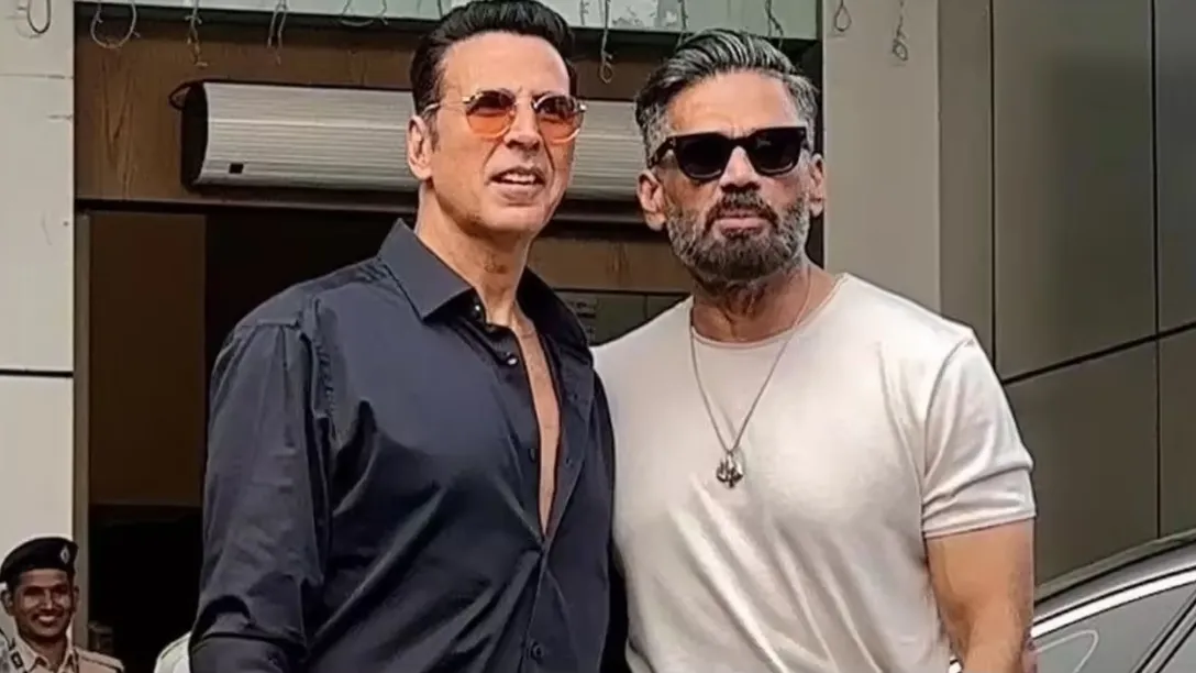 Suniel Shetty and Akshay Kumar