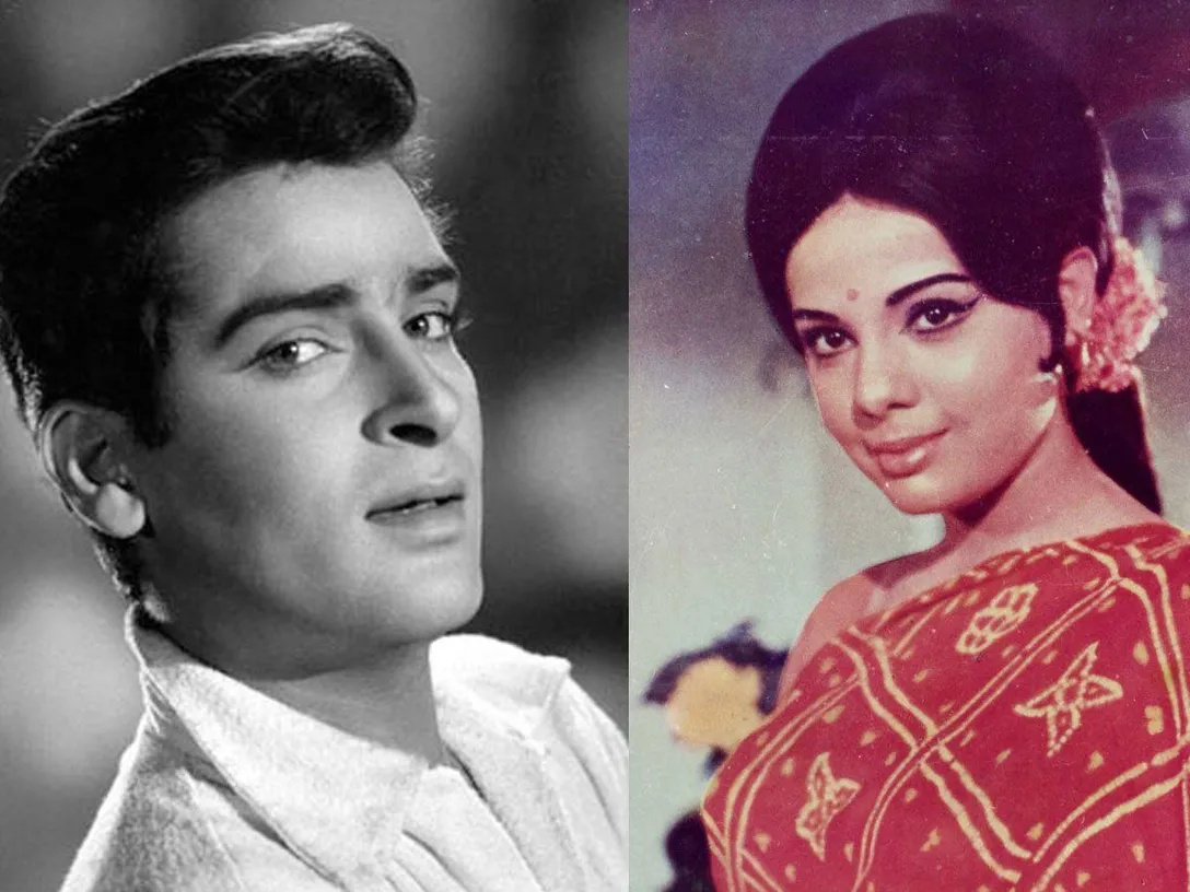 Mumtaz and Shammi Kapoor