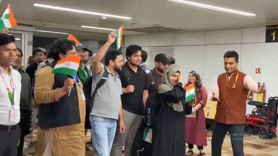 Indian students from Iran
