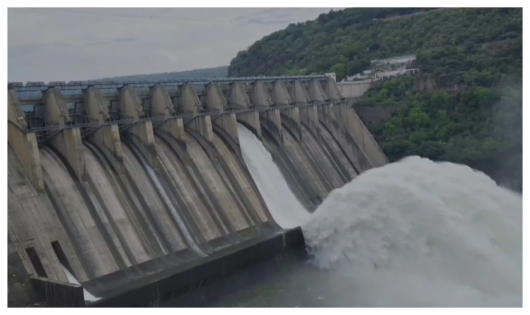 Srisailam reservoir