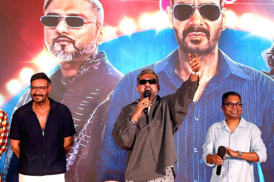 Celebs Attend ‘Money Money’ Song Launch - Mumbai Bhushan Kumar, Ajay Devgn, Honey Singh and other celebrities attend the launch event of the song Money Money