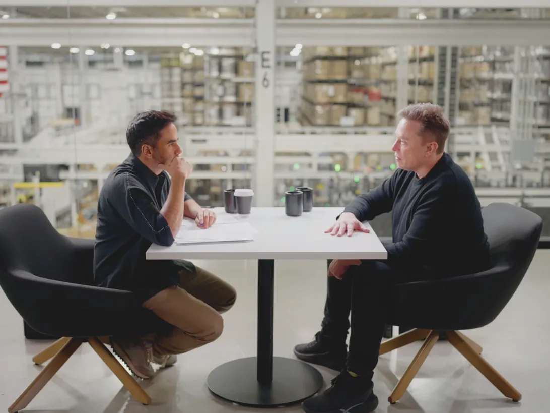 Nikhil Kamath with Elon Musk | TICE NEWS