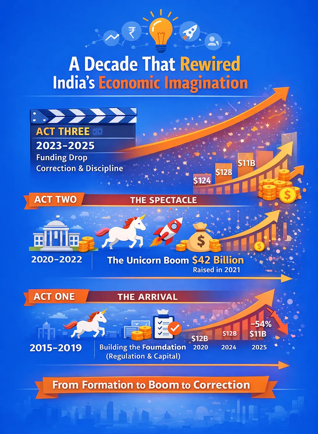 Startup Funding in 10 years