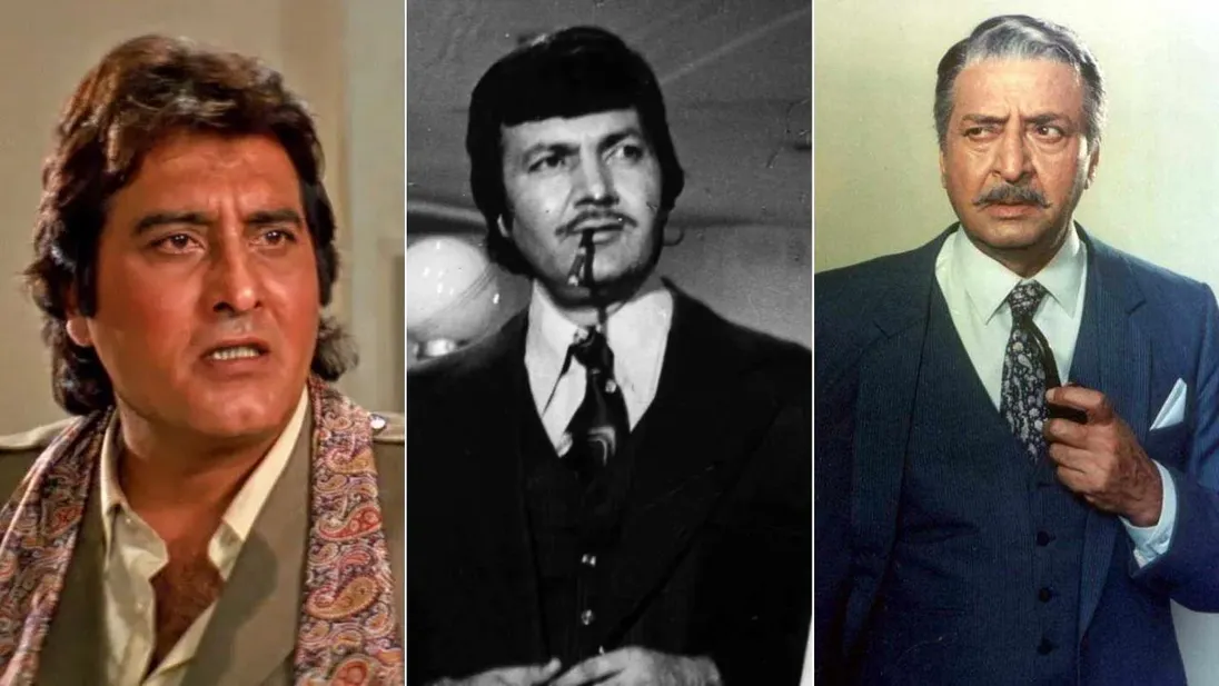 Vinod Khanna, Prem Chopra and Pran