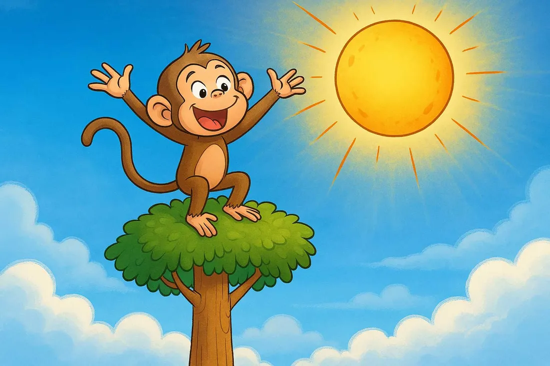 Small courageous forest- Mickey Monkey Story