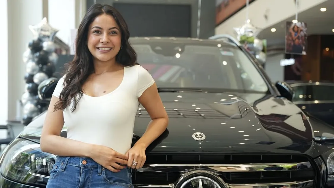 Shehnaaz Gill purchase mercedes 