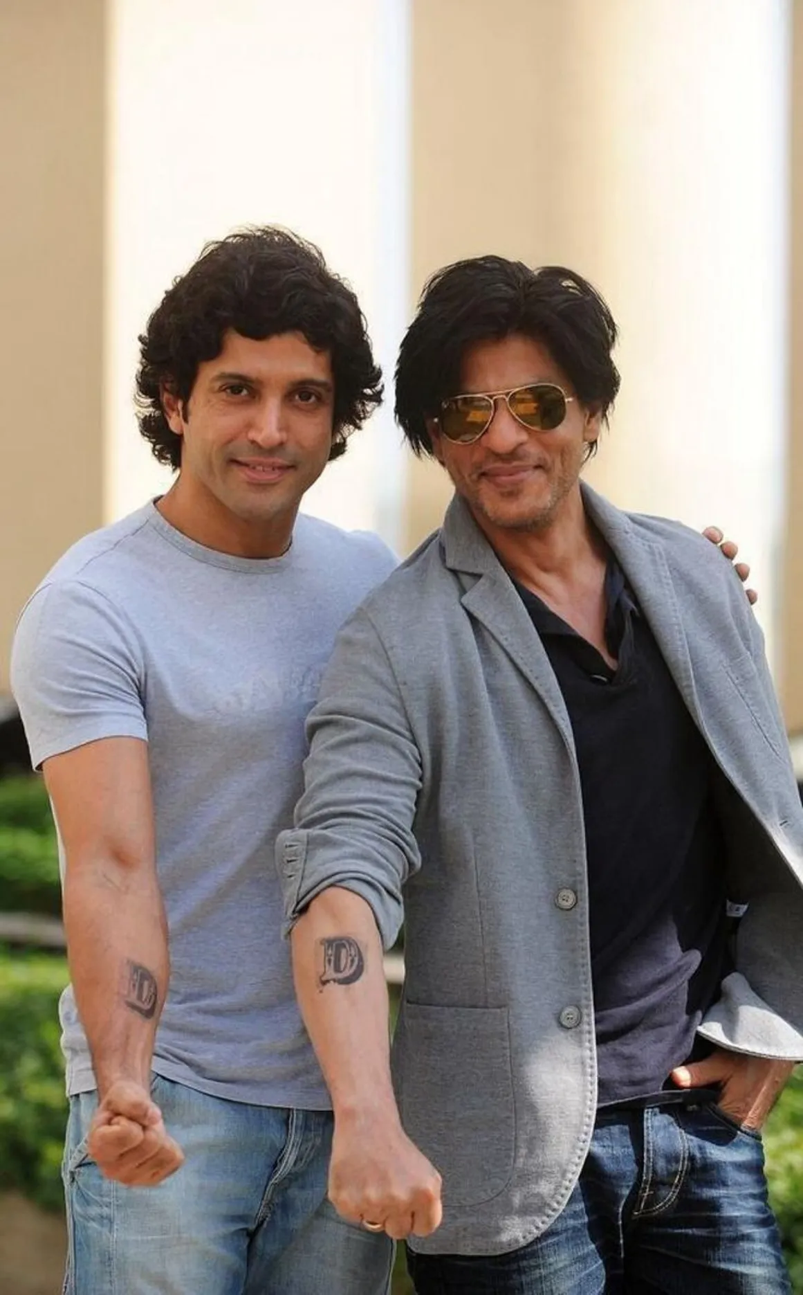 With Farhan Akhtar | Shahrukh khan, 