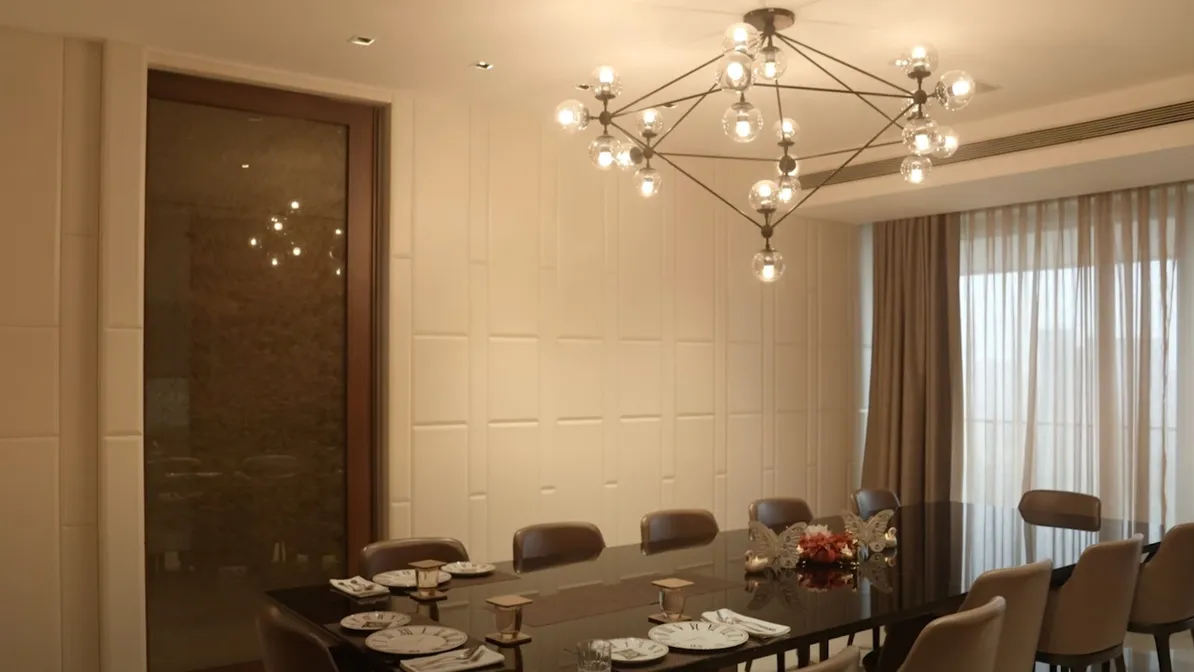 A look inside Jackky Bhagnani and Rakul Preet Singh’s apartment. (Pic: Farah Khan/YT)