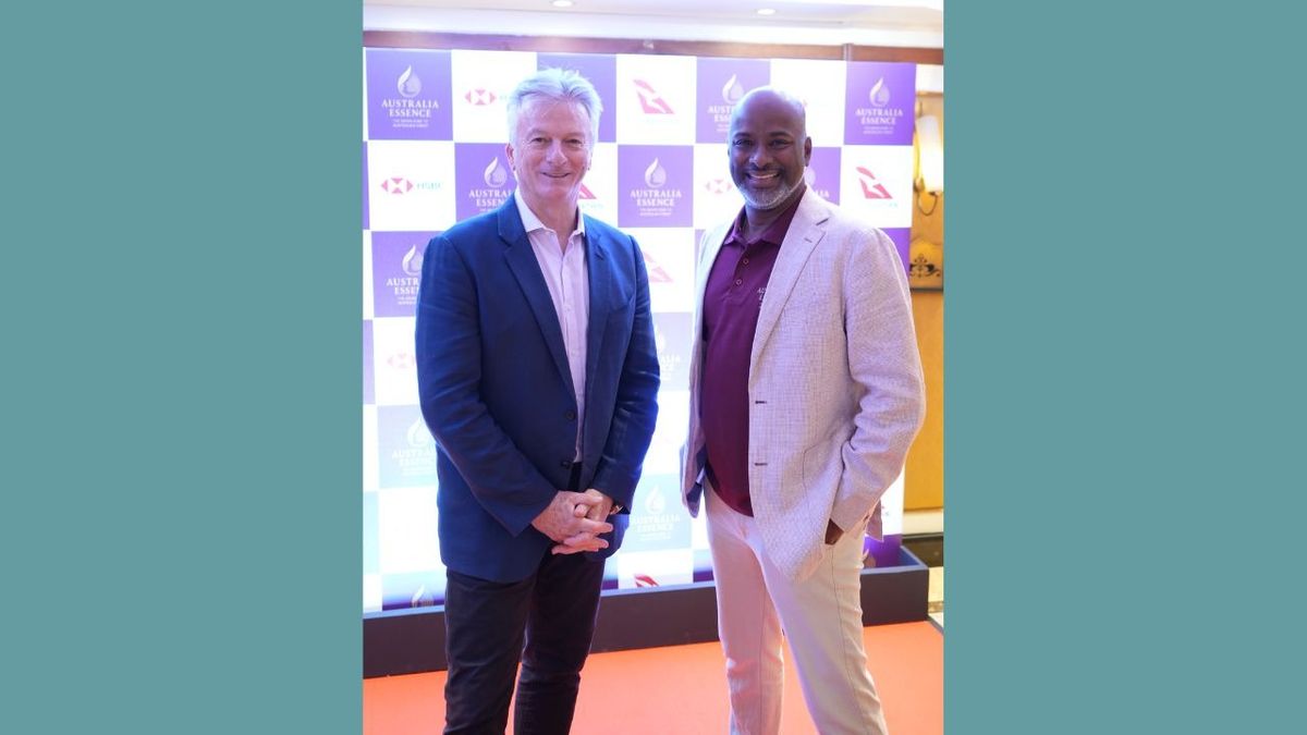 Steve Waugh and Tim Thomas announce the foray of Australia Essence in India