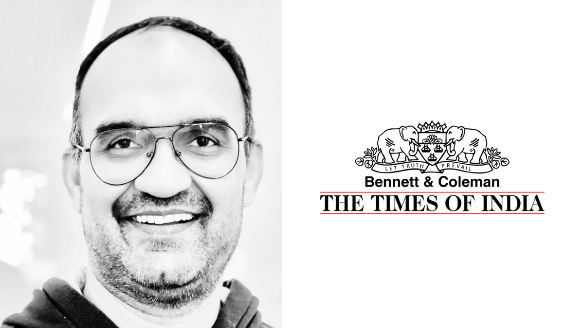 Yudhvir Mor joins The Times of India as Chief Product & Technology Officer