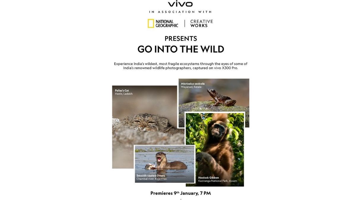 National Geographic partners with vivo India for original wildlife series