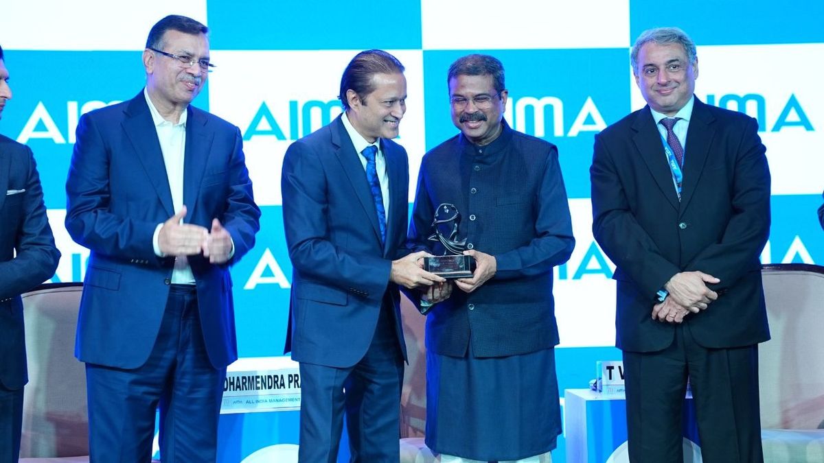 AIMA honours Vineet Jain with 'Lifetime Contribution to Media Award'