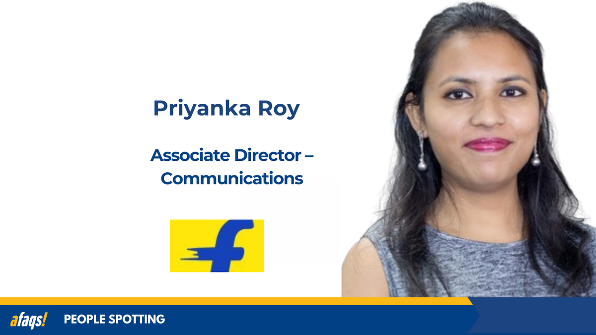 Flipkart appoints Priyanka Roy as Associate Director – Communications