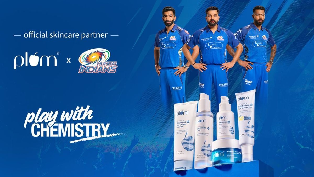 Mumbai Indians names Plum as digital & skincare partner for IPL 2026