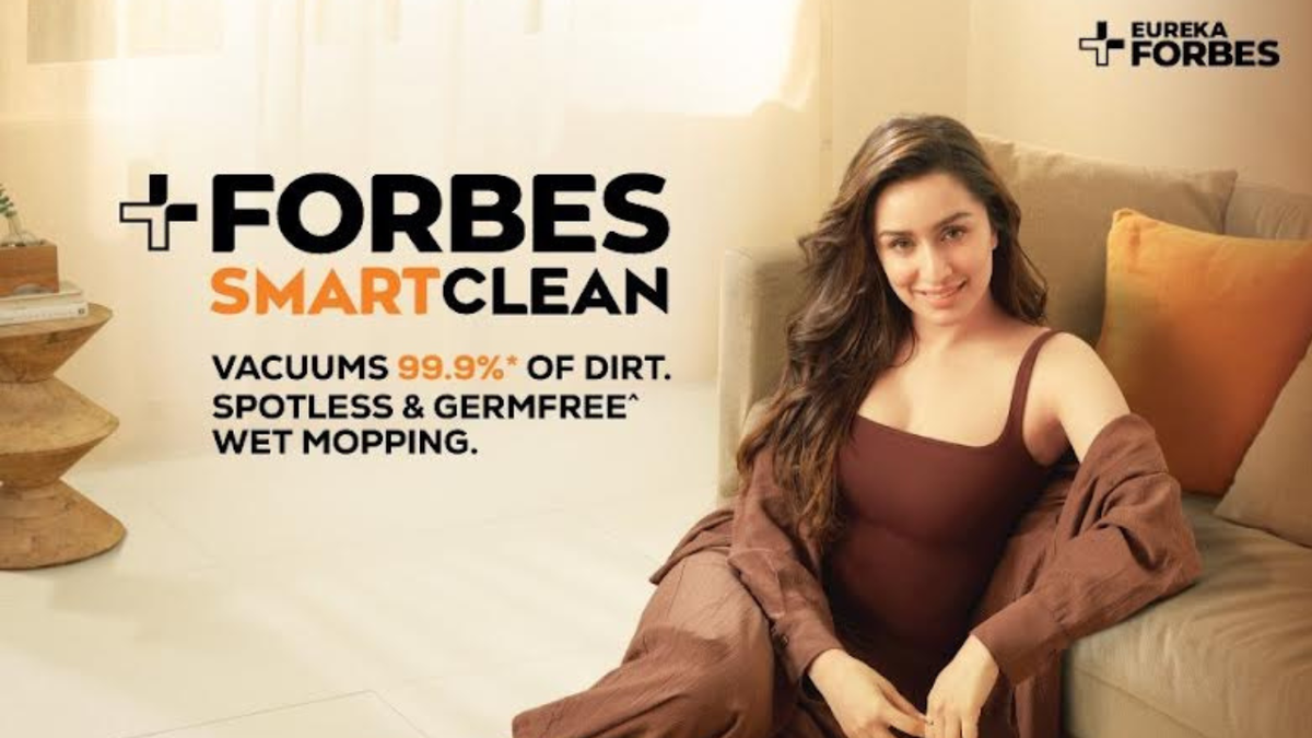 Shraddha Kapoor highlights effortless home cleaning with Eureka Forbes