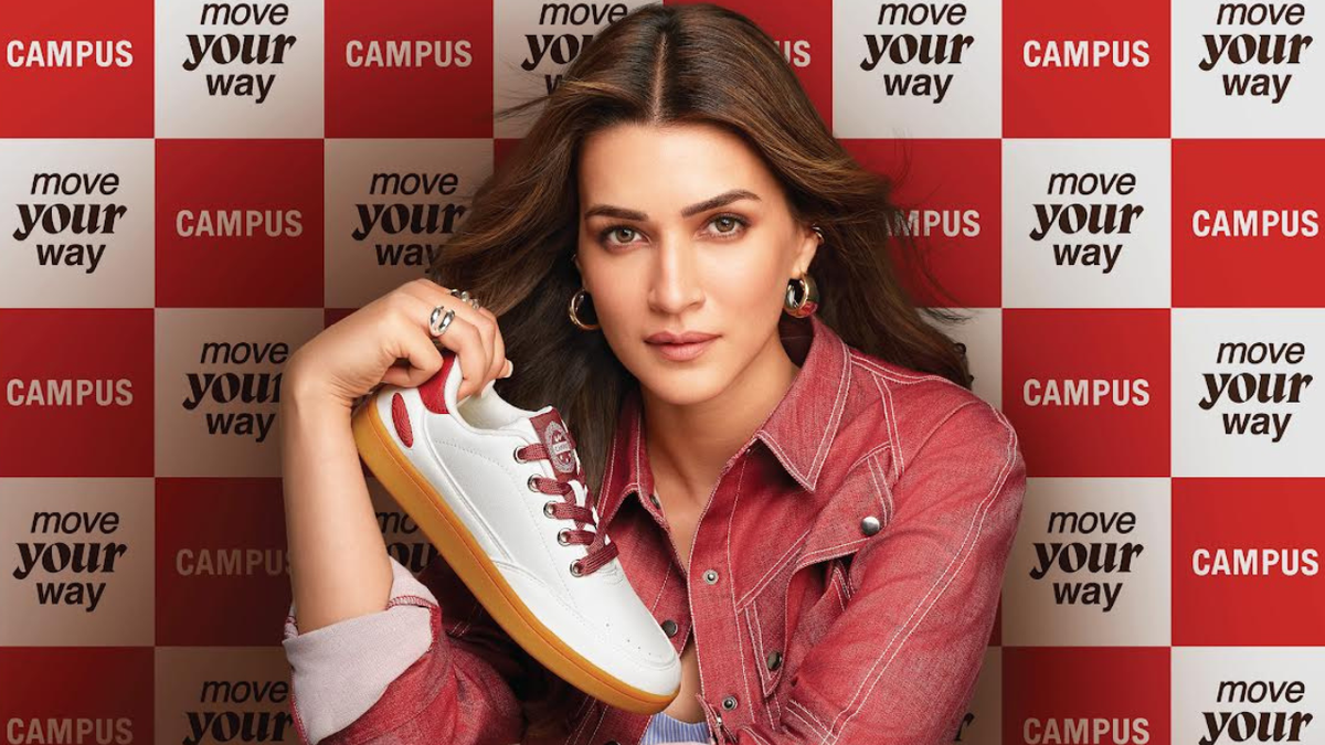 Campus Activewear names Kriti Sanon as face of women’s footwear category
