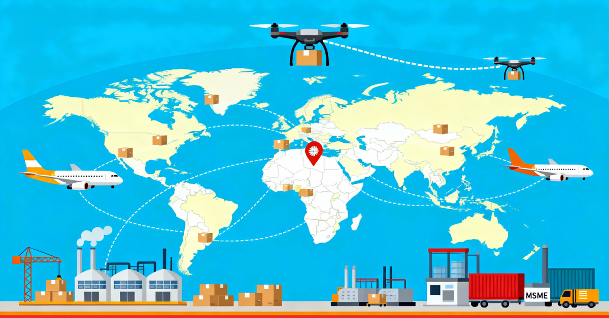 Delhivery Launches Economy Air Parcel Service to Boost SME Export Reach