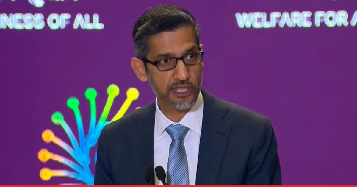 AI Summit 2026: Sundar Pichai Links AI Scale To Infrastructure And Trust