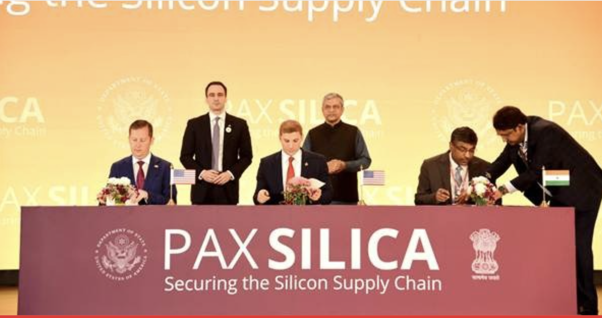 India Joins U.S.-Led Pax Silica Coalition to Secure Chips and AI Supply Chains