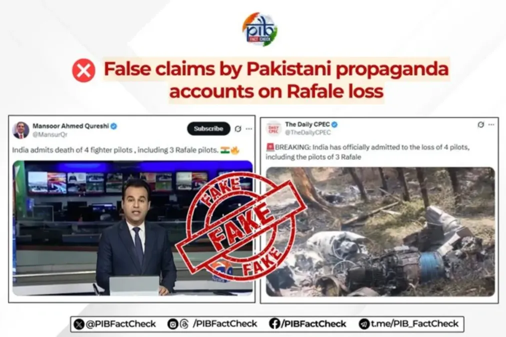 'India Admits Rafale Pilot Loss?' The Truth Behind THIS Claim Fact Checked