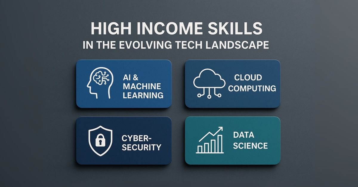 High income skills in the evolving tech landscape: Unlocking success