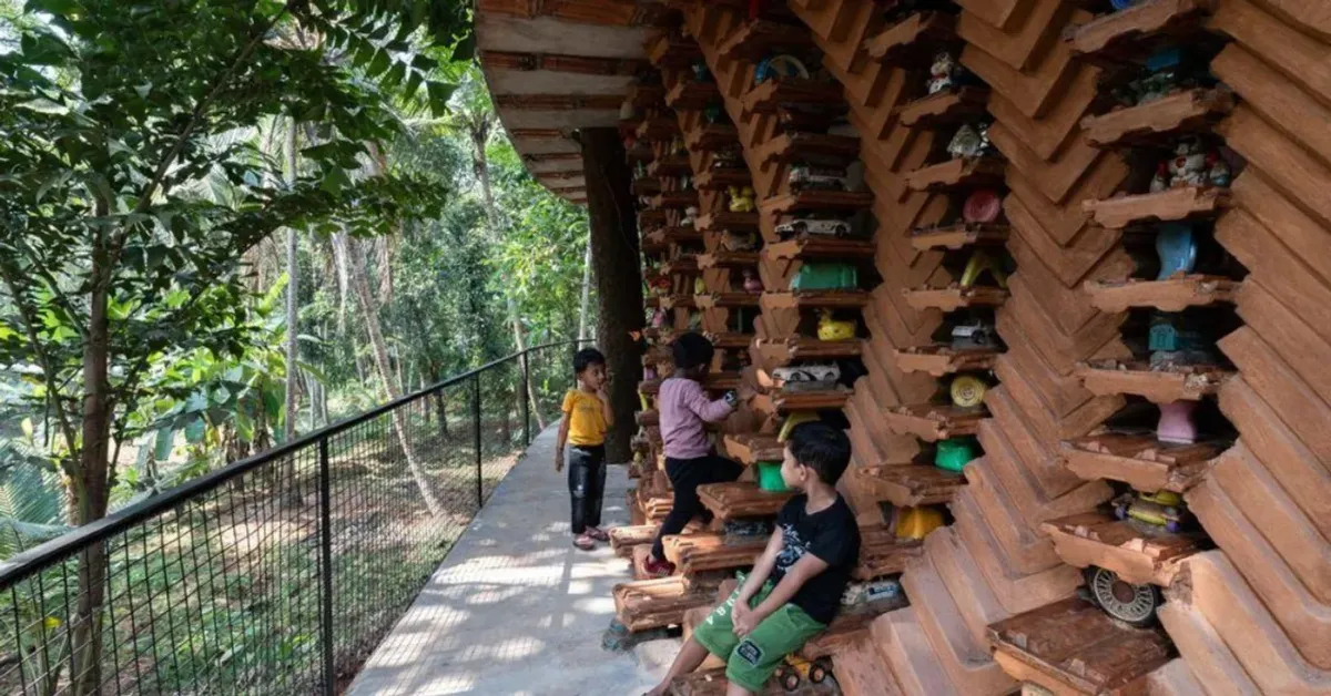 Kerala Architect Builds Eco-Friendly House With 6200 Discarded Toys