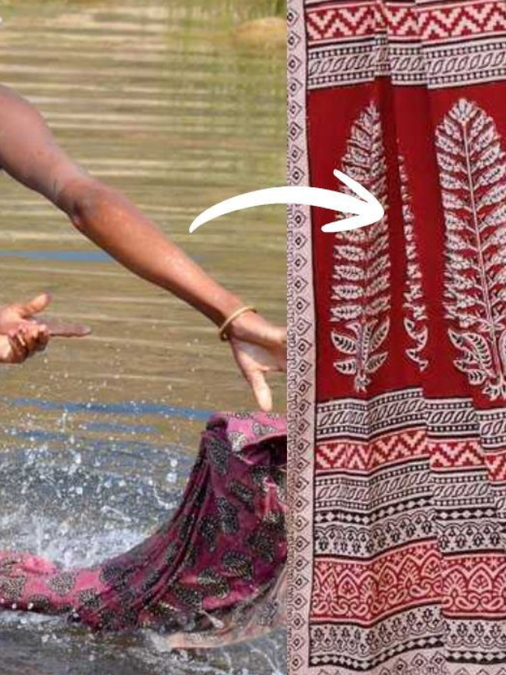 This MP River Dyes Clothes Permanently Without Any Chemicals. The Craft Behind It Is Stunning!