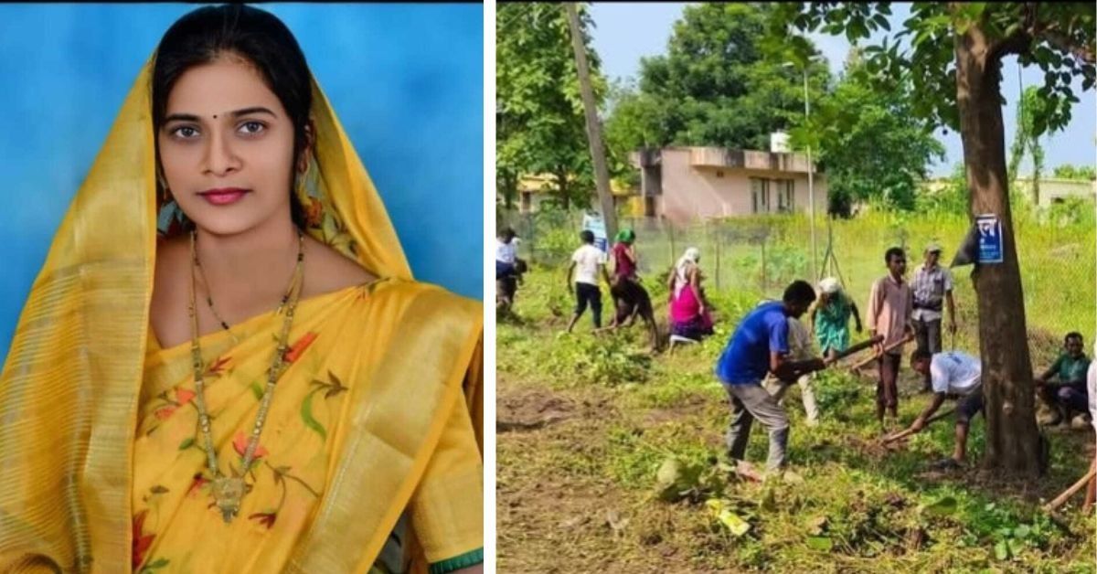 One Woman Sarpanch Rebuilt a Maharashtra Village With 116,000 Trees and Solar Power
