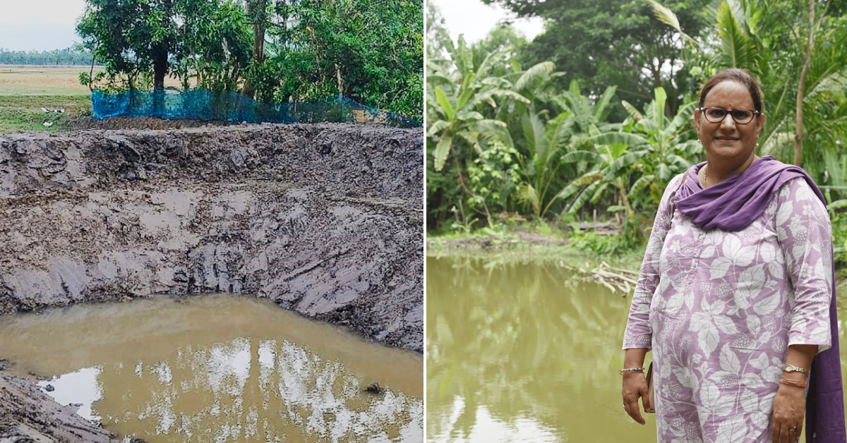Facing Water Shortages, These Sundarbans Farmers Turned Their Fields into Lifesaving Ponds