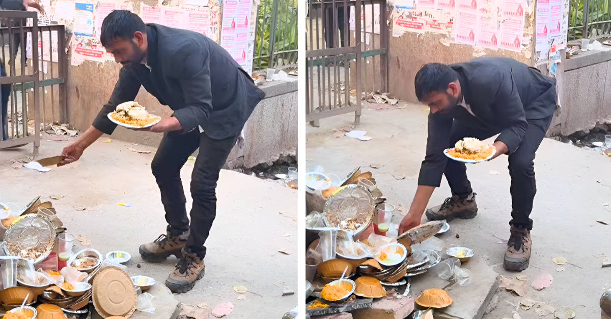 Viral Video of UPSC Aspirant Feeding Strays Melted Hearts