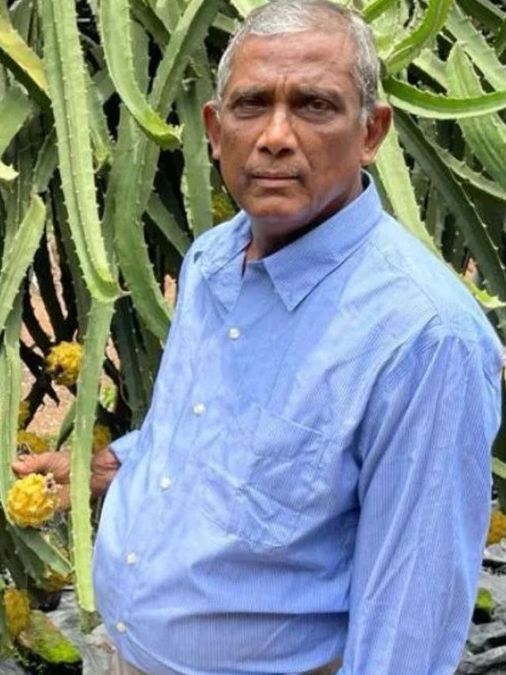 This 74-YO Kerala Farmer Is Changing The Future Of Dragon Fruit Farming With New Varieties