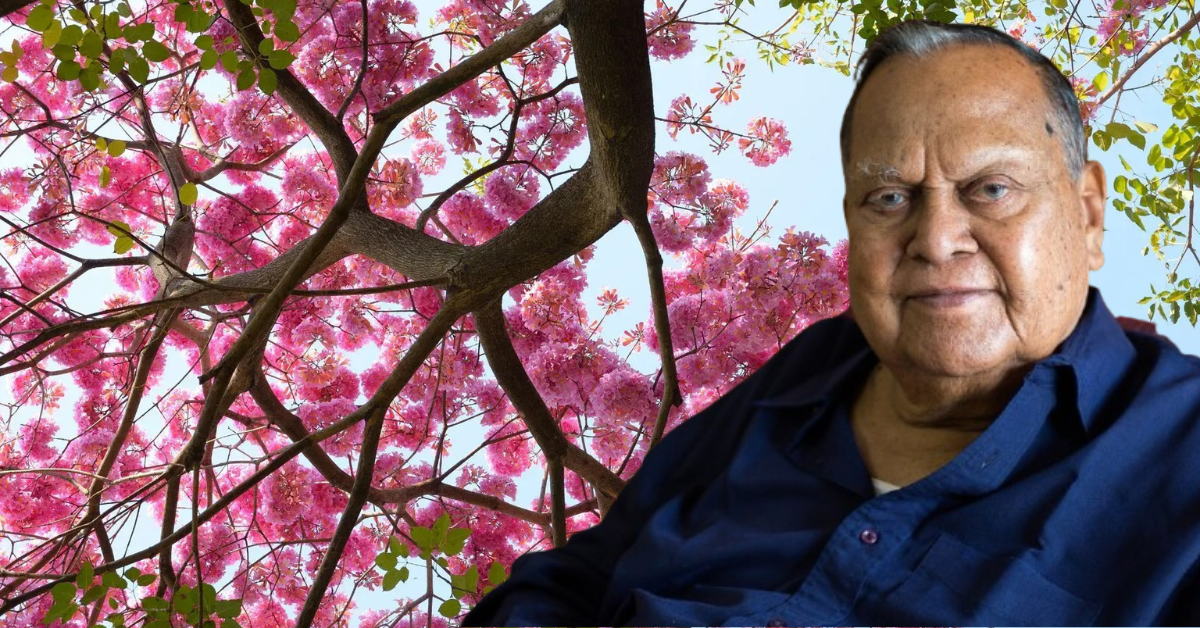 IFS Officer Seturam Neginhal Planted 1.5 Million Trees That Still Turn Bengaluru Pink IFS Officer Seturam Neginhal Planted 1.5 Million Trees That Still Turn Bengaluru Pink