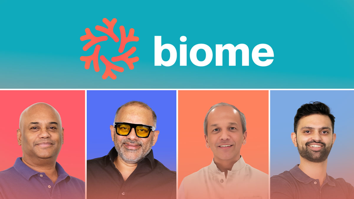 Biome Secures Initial Funding of Rs 100 Crore to Support Co-Founded Startups