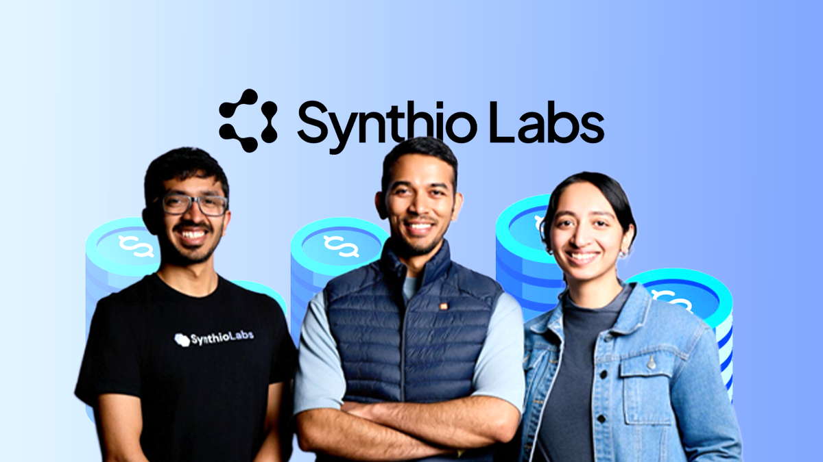 Synthio Labs raises  Mn in seed round led by Elevation Capital