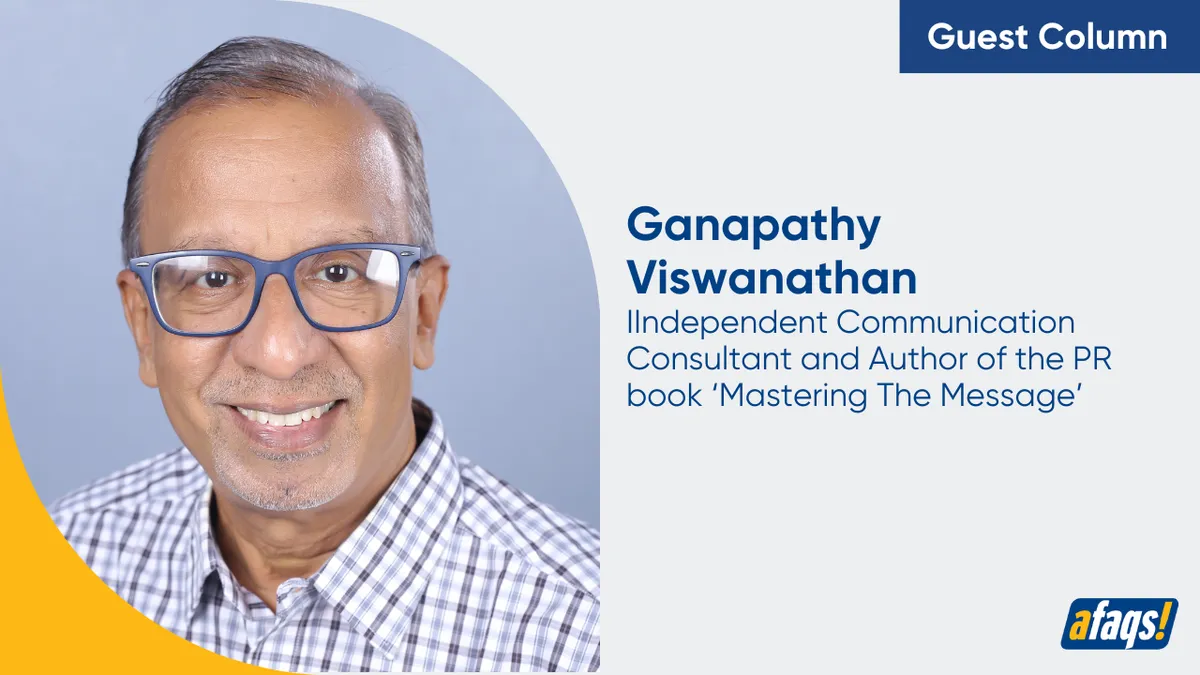 afaqs.com - Ganapathy Viswanathan - Ram Sehgal's enduring legacy: Shaping a generation of Indian advertisers