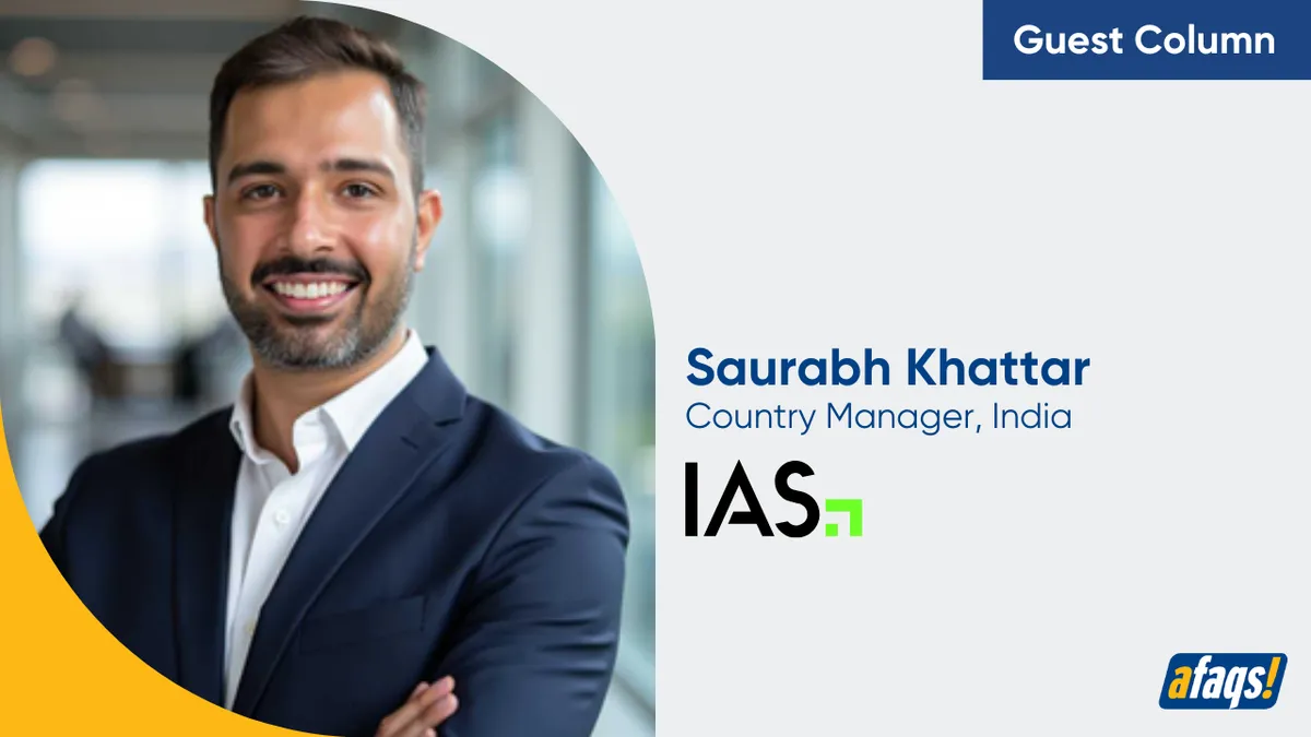 afaqs.com - Saurabh Khattar - Driving reputation and ROI on social: A smarter path for advertisers