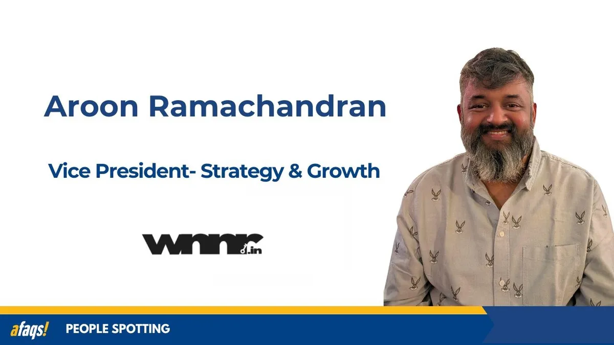 afaqs.com - afaqs! news bureau - WNNR appoints Aroon Ramachandran as vice president-strategy & growth