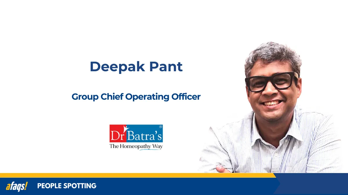 afaqs.com - afaqs! news bureau - Dr Batra's appoints Deepak Pant as Group COO to lead global expansion and digital growth