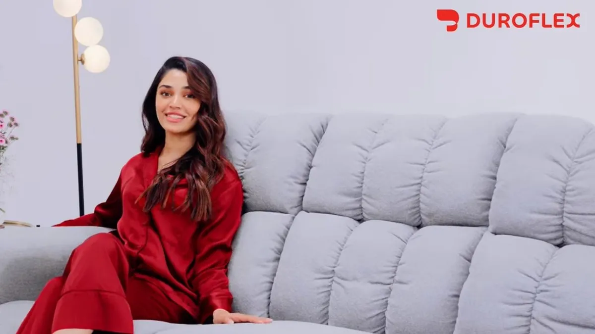 afaqs.com - afaqs! news bureau - Duroflex unveils latest motion sofa range with Krithi Shetty